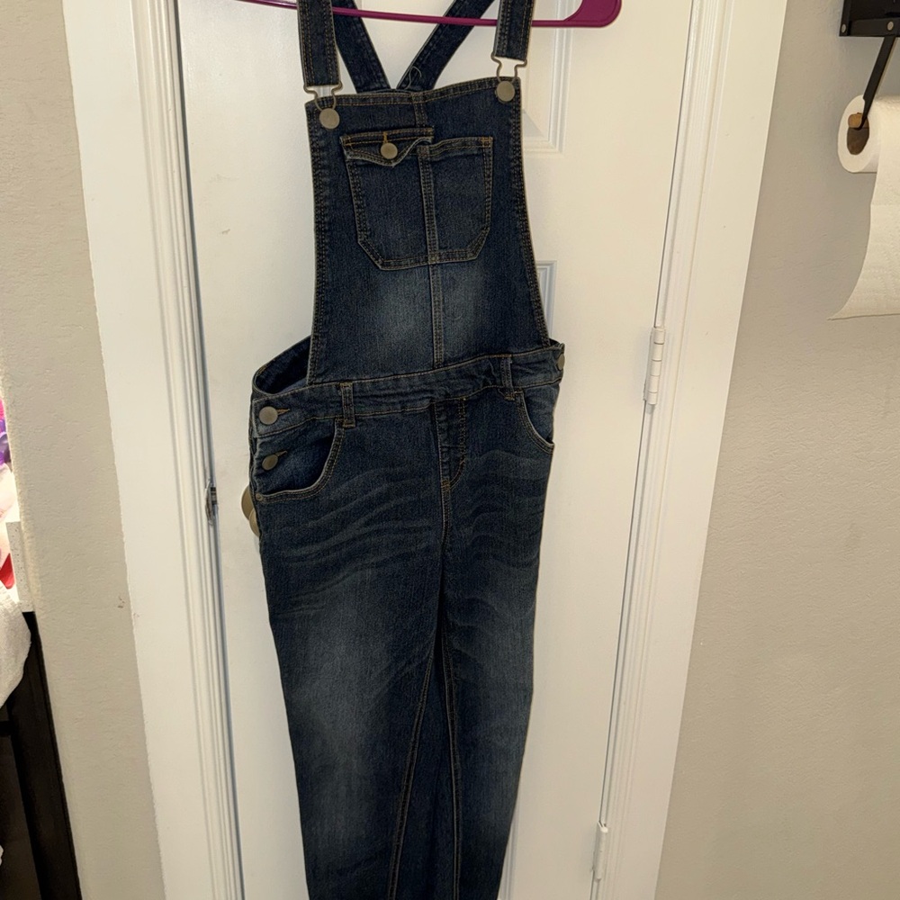 Denim Overalls